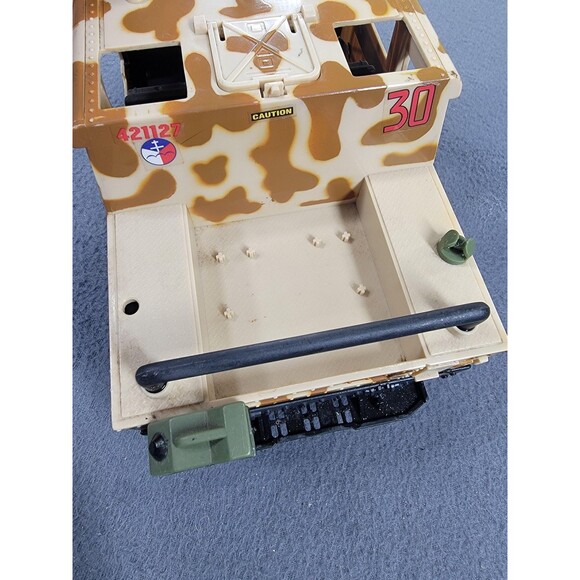 Vintage 1997 Lanard Toys Military Humvee Vehicle Camouflage First Lt D.E. Bashaw - Picture 6 of 12